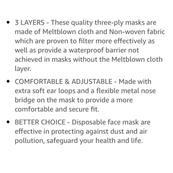 Adult Face Masks—3-Layers, Breathable Colorful Abstract Patterns (Set of 25) - Picture 9 of 9